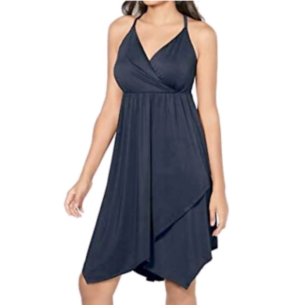 INC Handkerchief Hem Dress, size Medium
